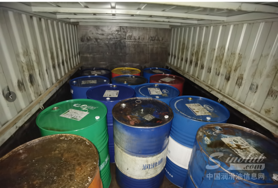 深圳多部門聯合執法查處12噸廢機油